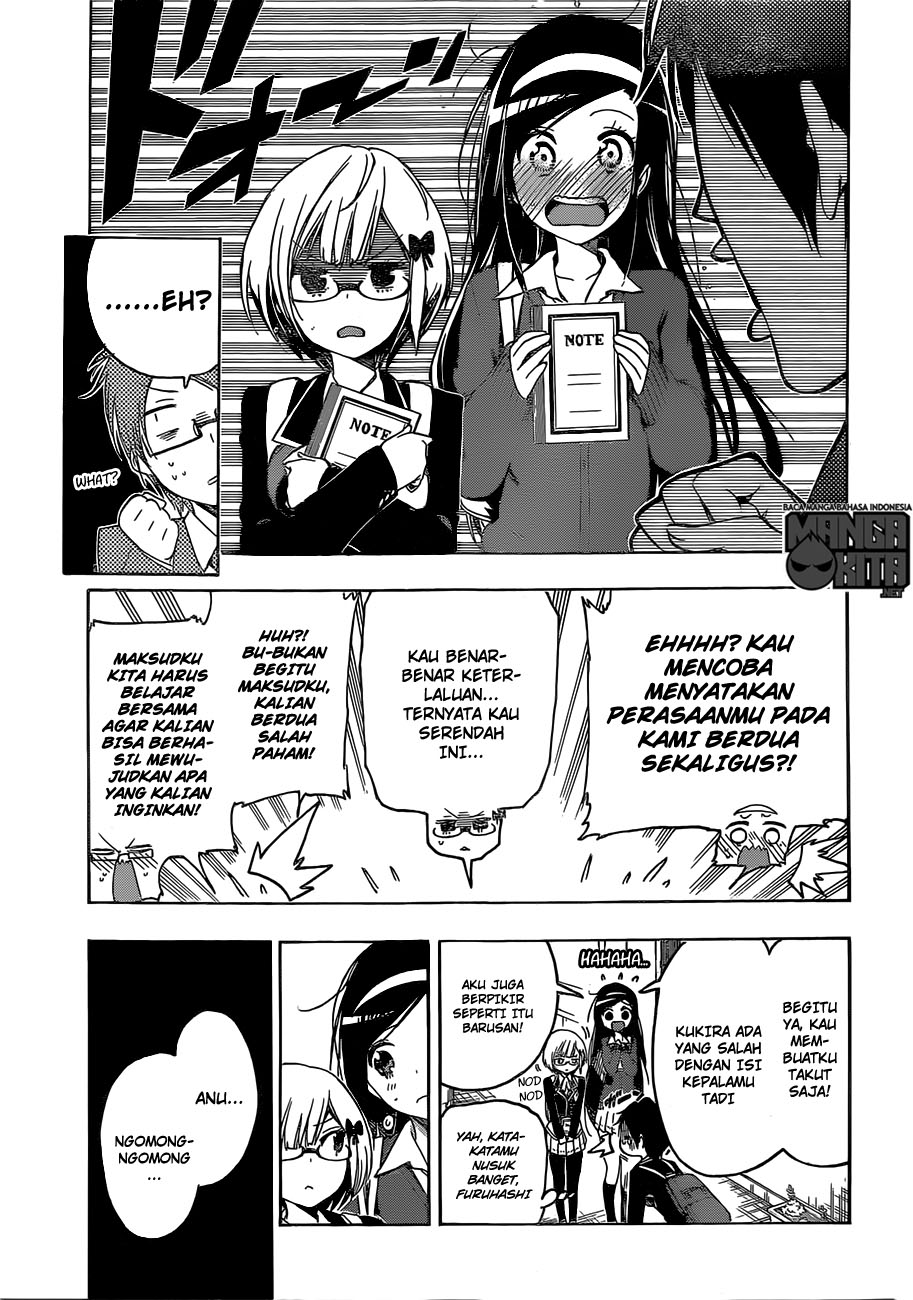 Bokutachi wa Benkyou ga Dekinai chapter 1 halaman 46