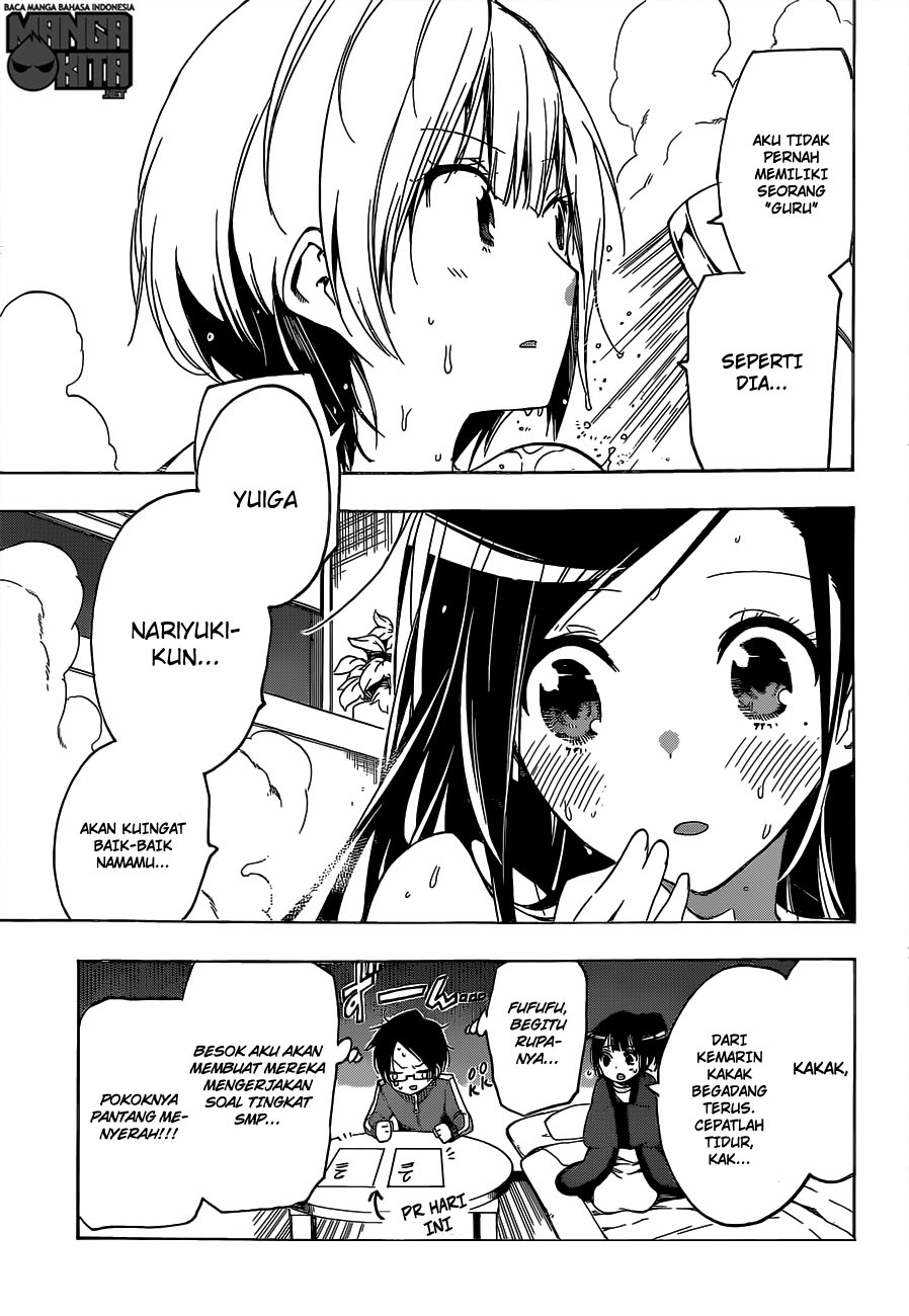 Bokutachi wa Benkyou ga Dekinai chapter 1 halaman 53