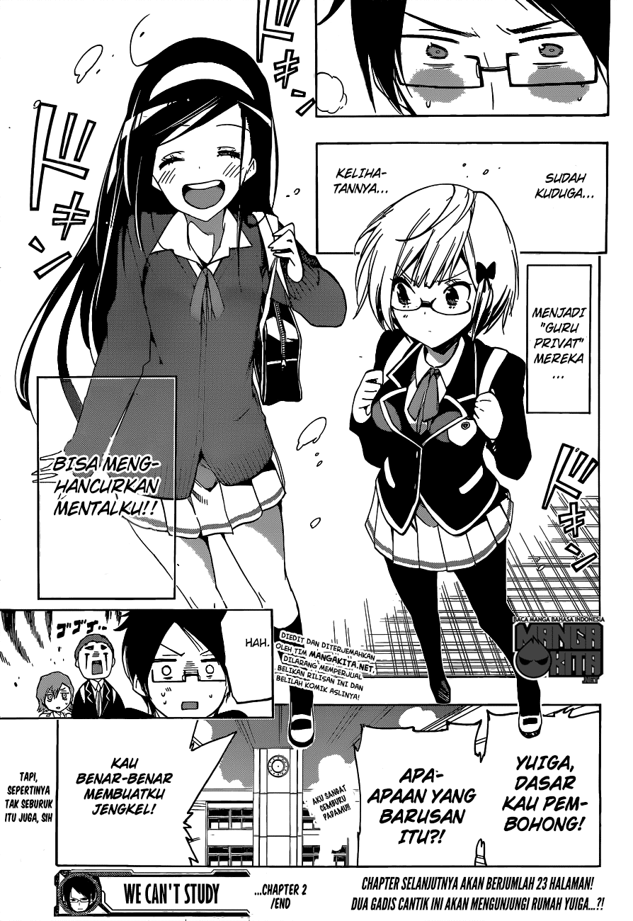 Bokutachi wa Benkyou ga Dekinai chapter 2 halaman 26