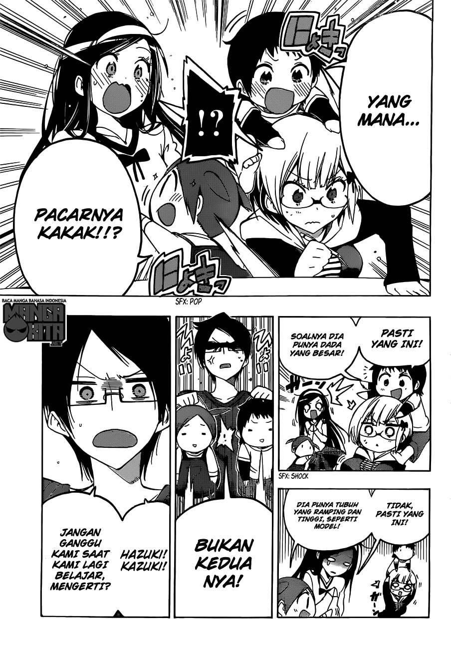 Bokutachi wa Benkyou ga Dekinai chapter 3 halaman 8