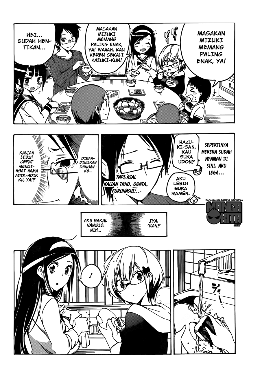 Bokutachi wa Benkyou ga Dekinai chapter 3 halaman 17