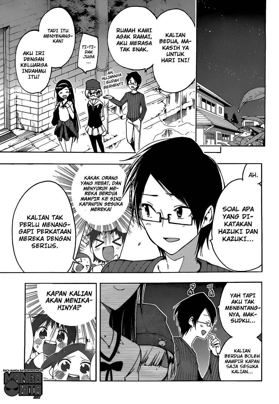 Bokutachi wa Benkyou ga Dekinai chapter 3 halaman 22