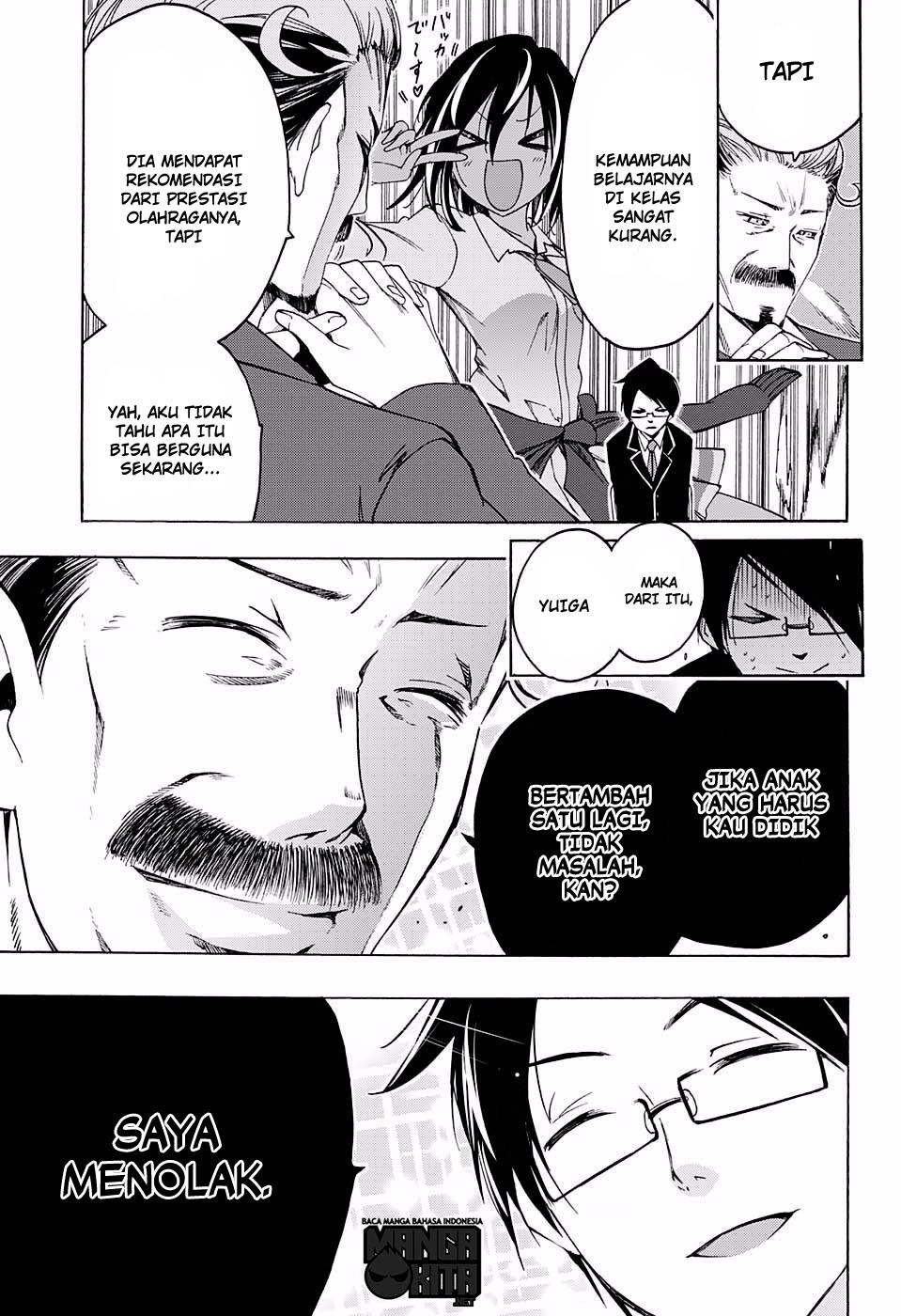 Bokutachi wa Benkyou ga Dekinai chapter 4 halaman 8