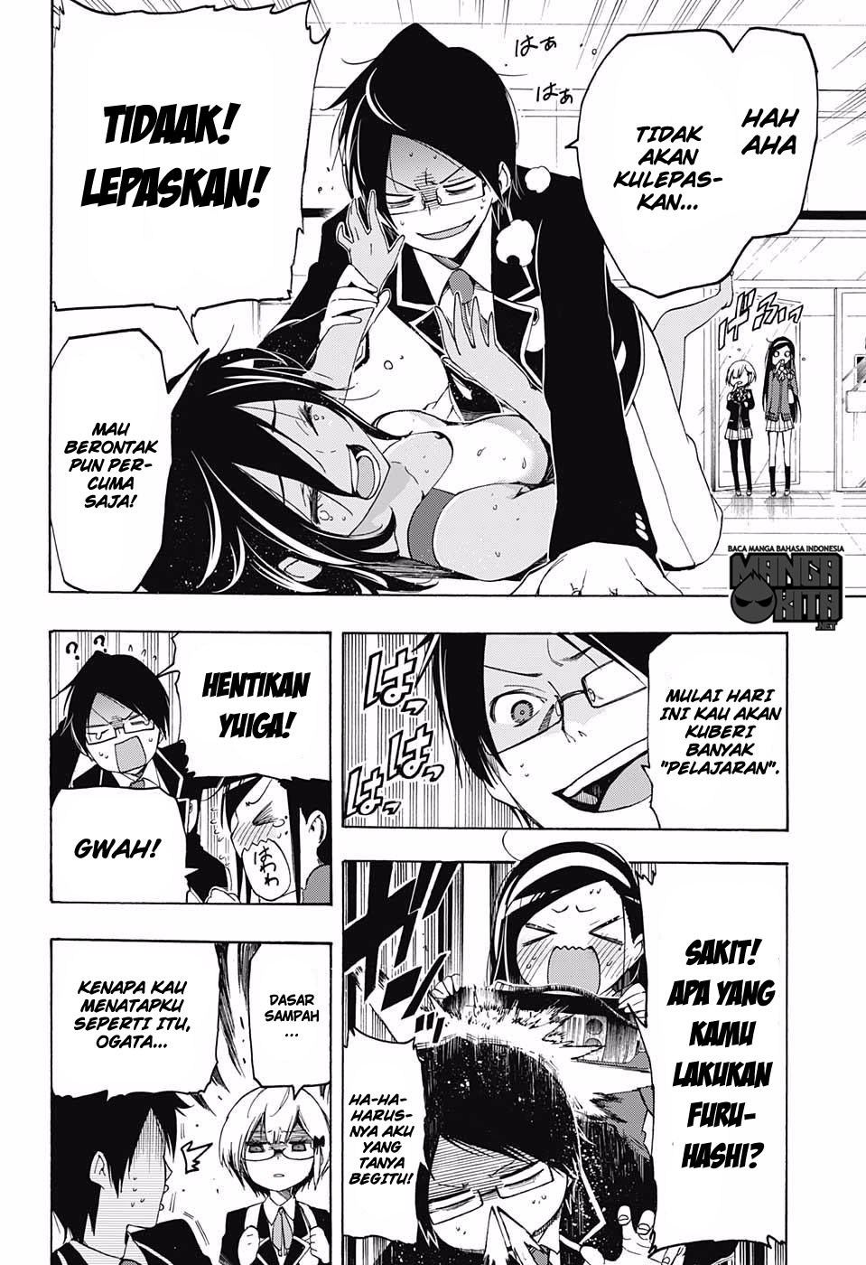Bokutachi wa Benkyou ga Dekinai chapter 4 halaman 15