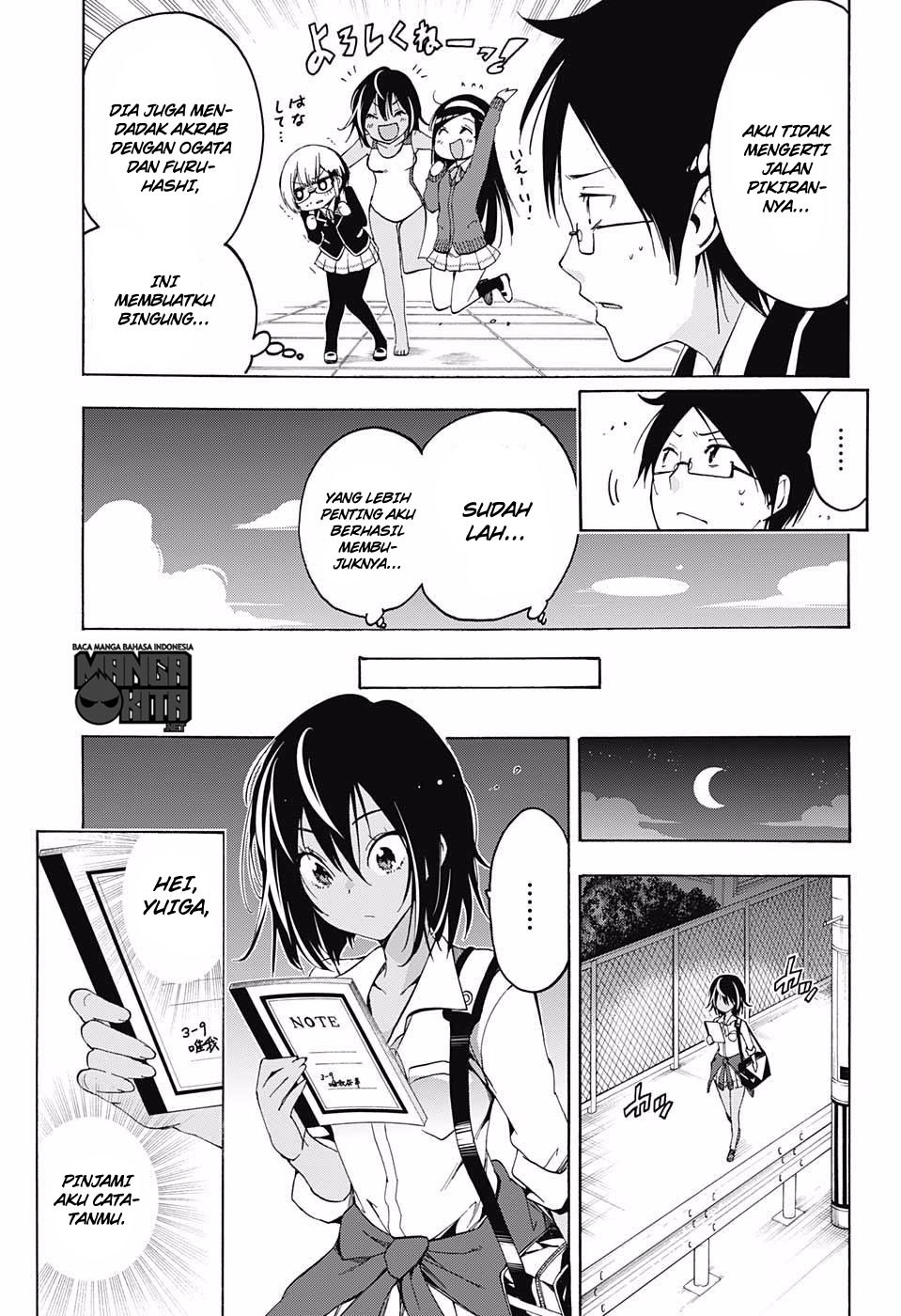 Bokutachi wa Benkyou ga Dekinai chapter 4 halaman 18