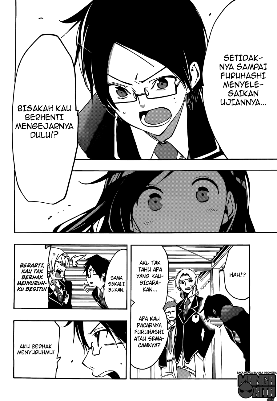 Bokutachi wa Benkyou ga Dekinai chapter 5 halaman 15