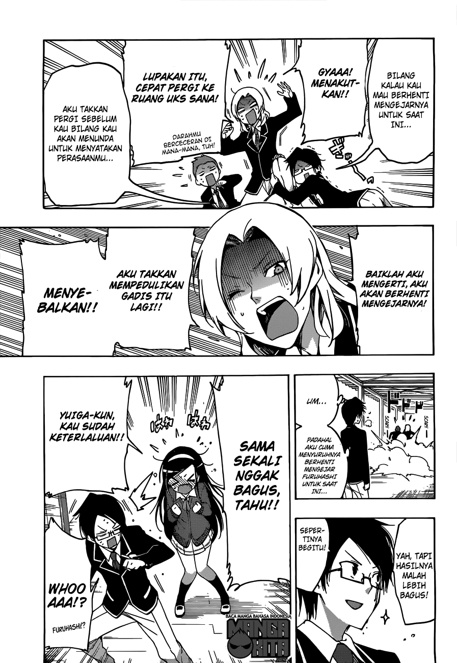 Bokutachi wa Benkyou ga Dekinai chapter 5 halaman 18