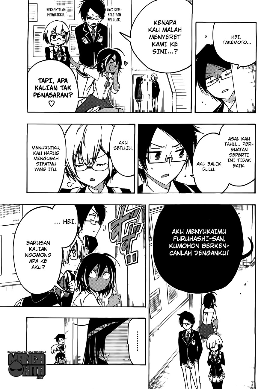 Bokutachi wa Benkyou ga Dekinai chapter 5 halaman 6