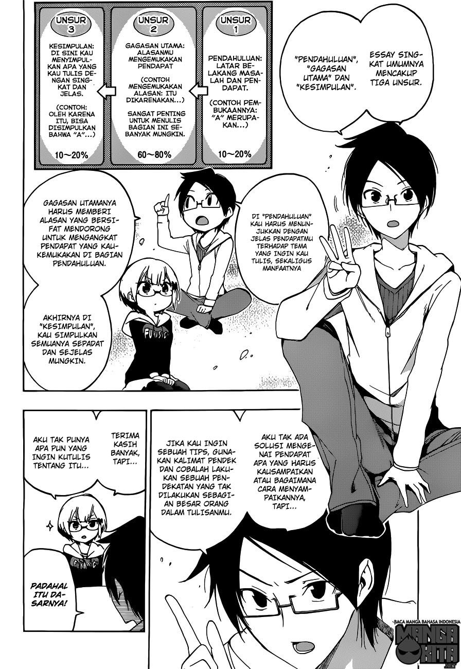 Bokutachi wa Benkyou ga Dekinai chapter 6 halaman 5