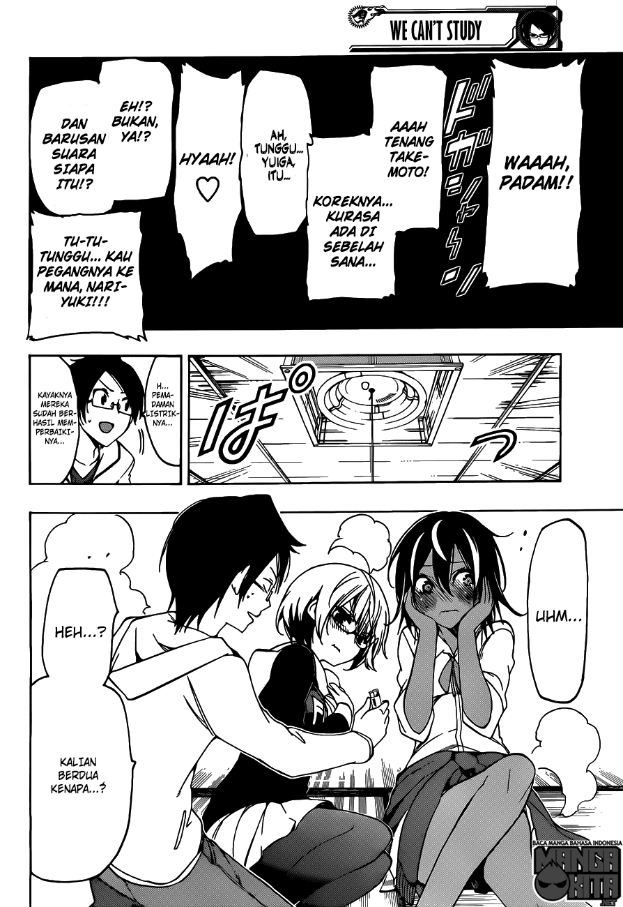 Bokutachi wa Benkyou ga Dekinai chapter 6 halaman 17