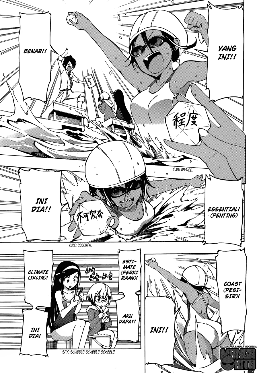 Bokutachi wa Benkyou ga Dekinai chapter 7 halaman 14