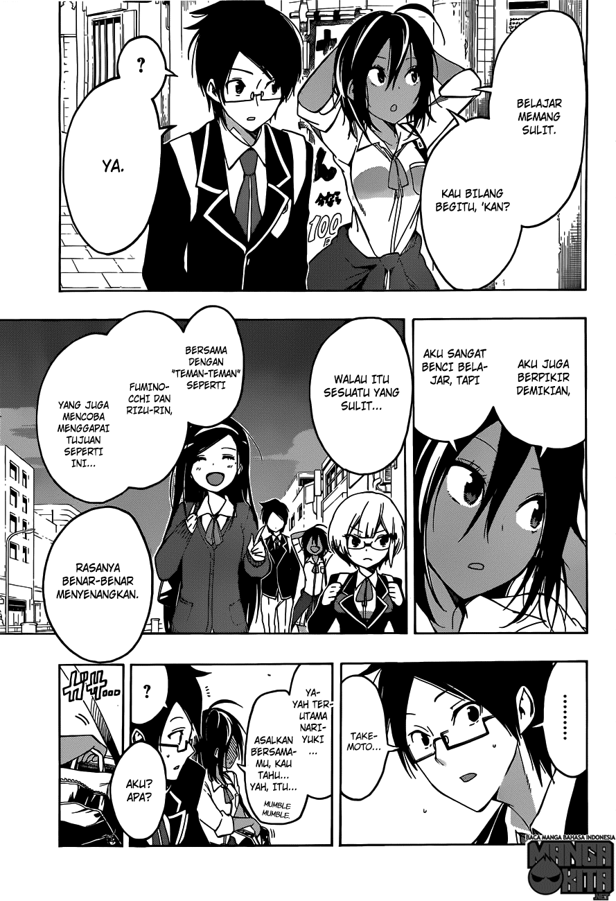 Bokutachi wa Benkyou ga Dekinai chapter 7 halaman 18