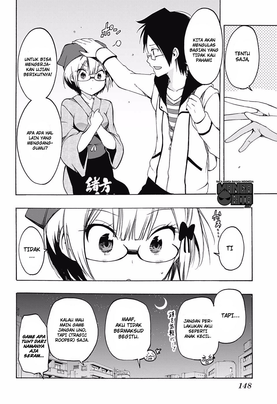 Bokutachi wa Benkyou ga Dekinai chapter 8 halaman 13