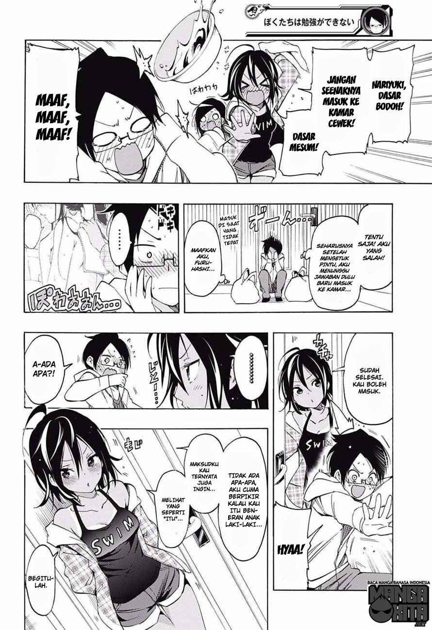 Bokutachi wa Benkyou ga Dekinai chapter 9 halaman 9