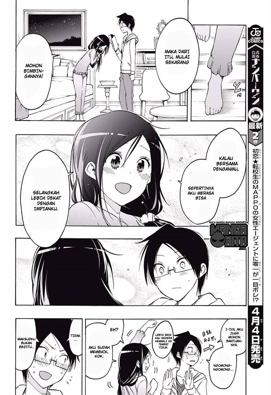 Bokutachi wa Benkyou ga Dekinai chapter 9 halaman 17