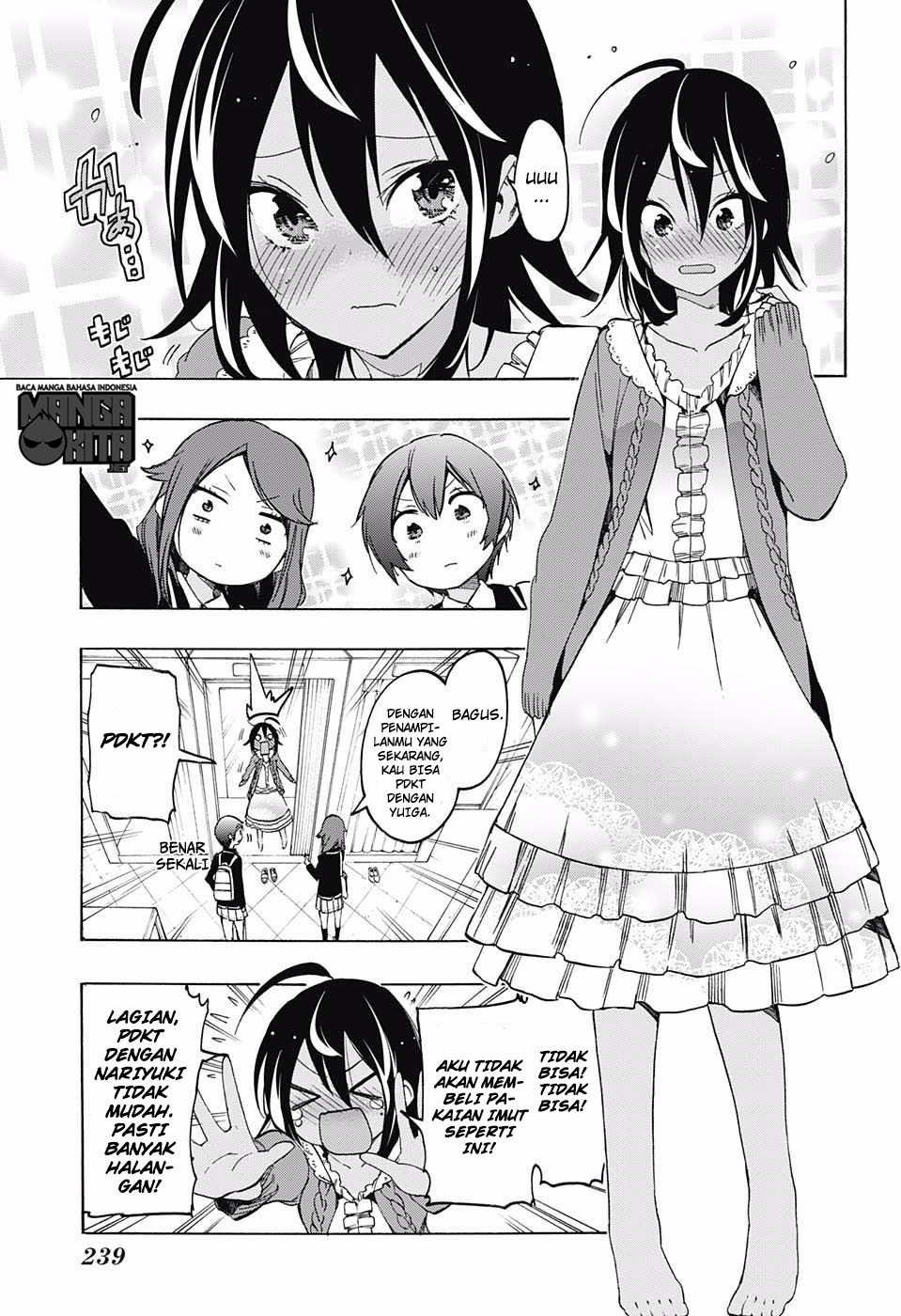 Bokutachi wa Benkyou ga Dekinai chapter 10 halaman 6