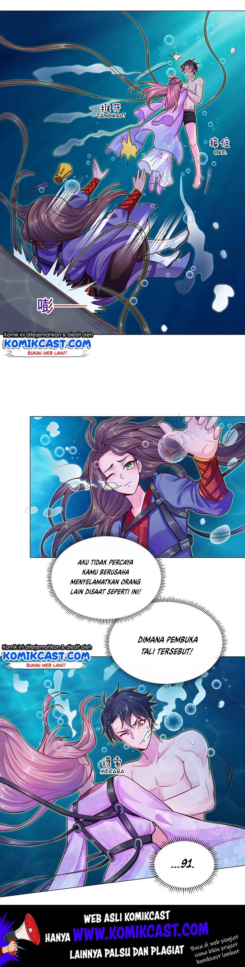 Carrying the Goddess Along chapter 8 halaman 11