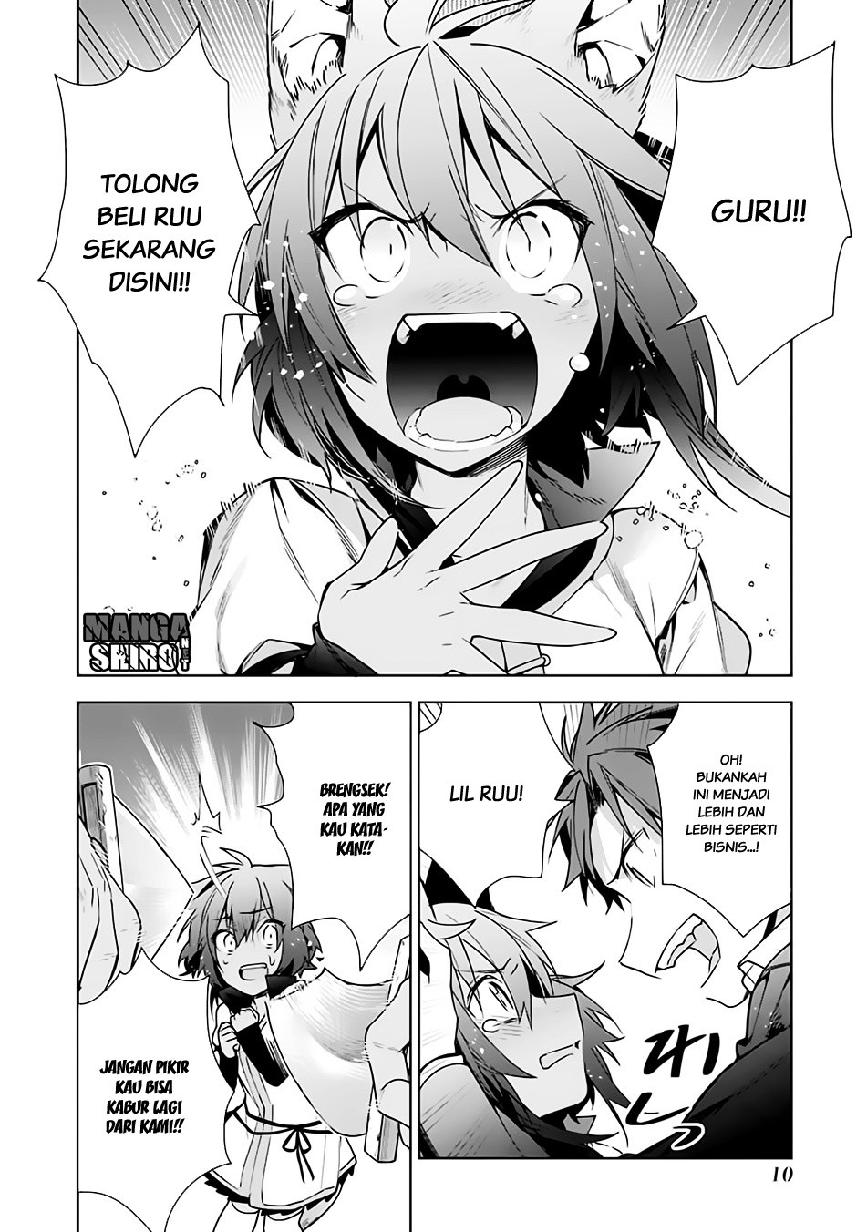 Choujin Koukousei-tachi wa Isekai demo Yoyuu de Ikinuku you desu! chapter 9 halaman 8