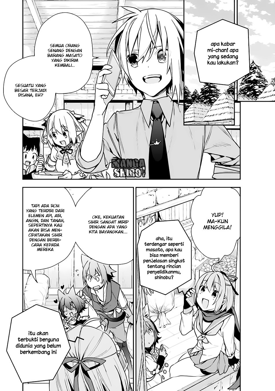 Choujin Koukousei-tachi wa Isekai demo Yoyuu de Ikinuku you desu! chapter 9 halaman 11