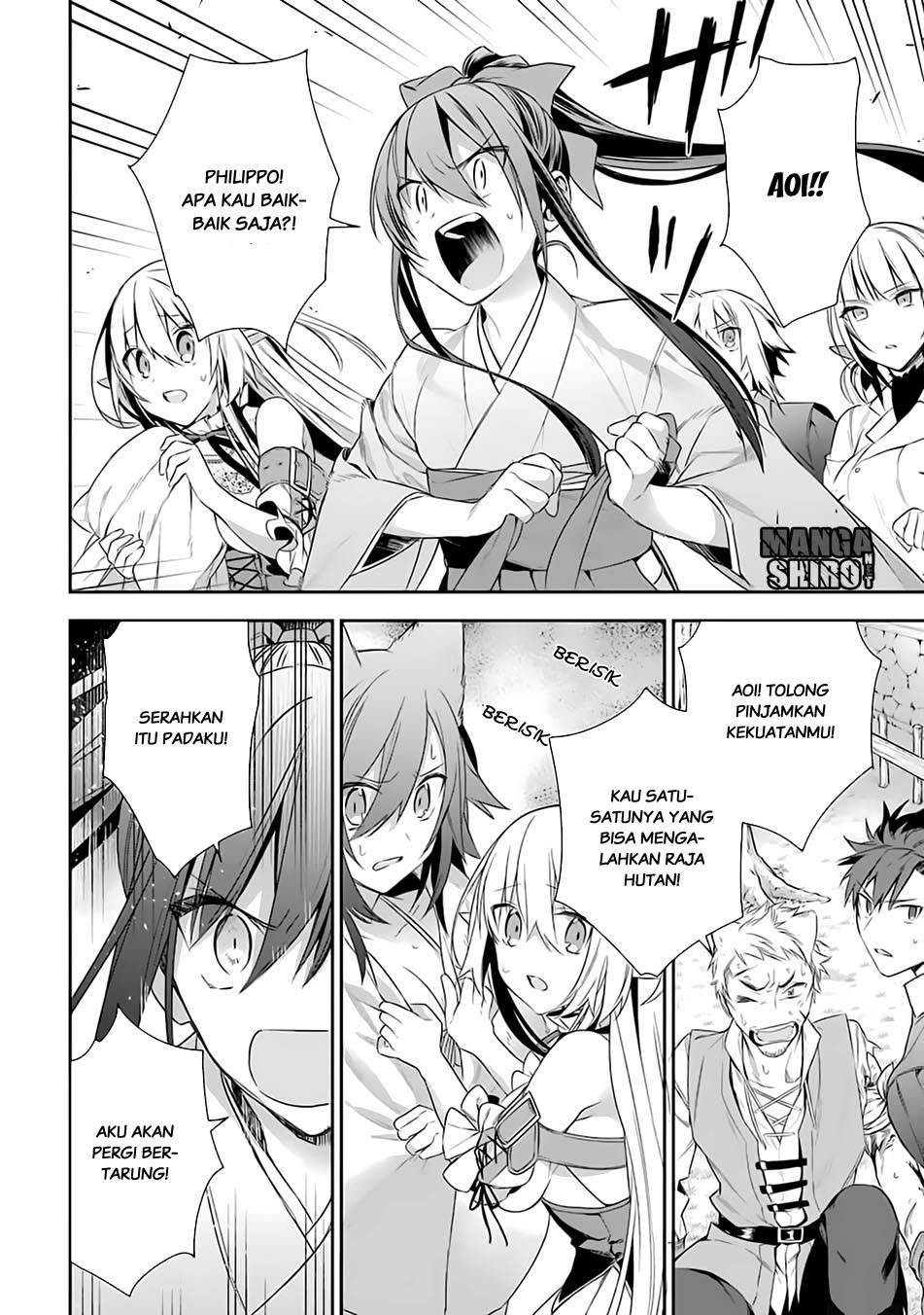 Choujin Koukousei-tachi wa Isekai demo Yoyuu de Ikinuku you desu! chapter 11 halaman 11