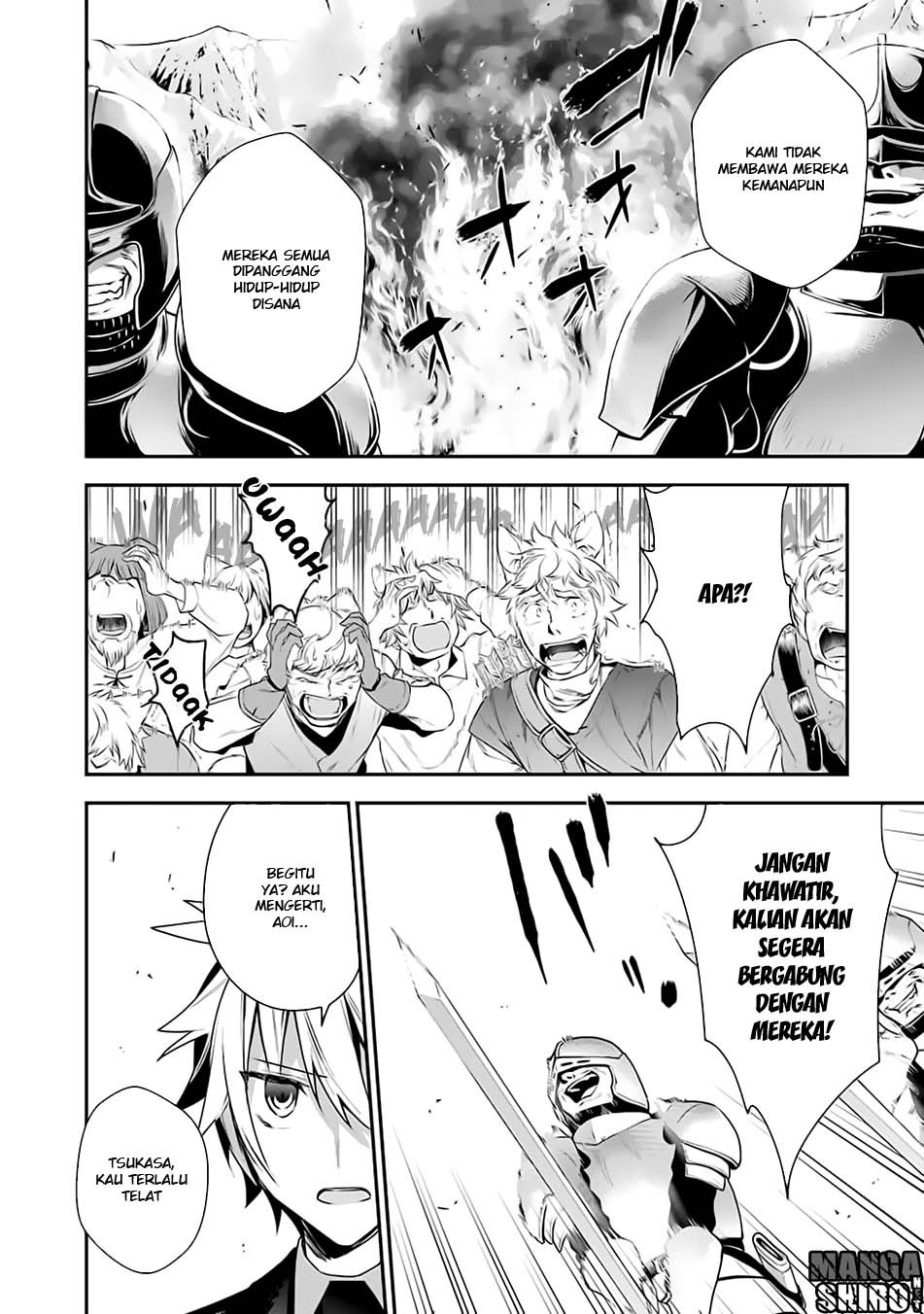 Choujin Koukousei-tachi wa Isekai demo Yoyuu de Ikinuku you desu! chapter 12 halaman 19