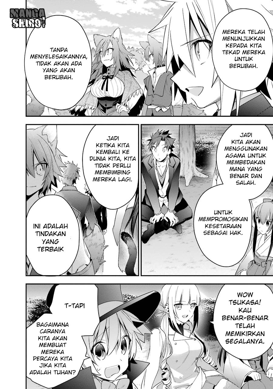 Choujin Koukousei-tachi wa Isekai demo Yoyuu de Ikinuku you desu! chapter 18 halaman 10