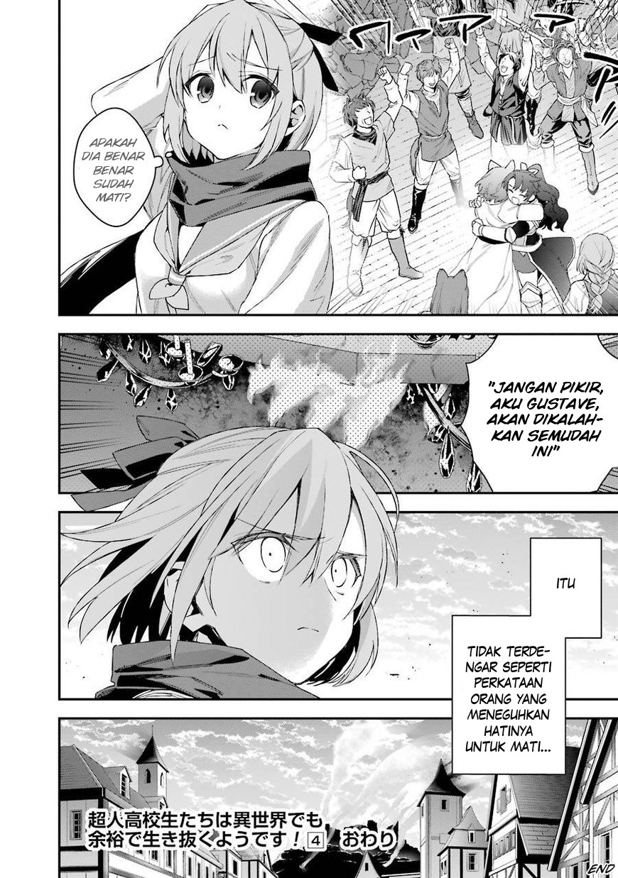 Choujin Koukousei-tachi wa Isekai demo Yoyuu de Ikinuku you desu! chapter 31 halaman 16