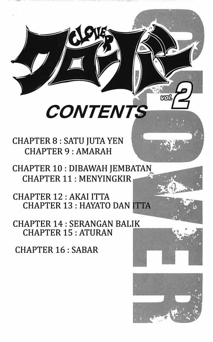 Clover (Tetsuhiro Hirakawa) chapter 8 halaman 4