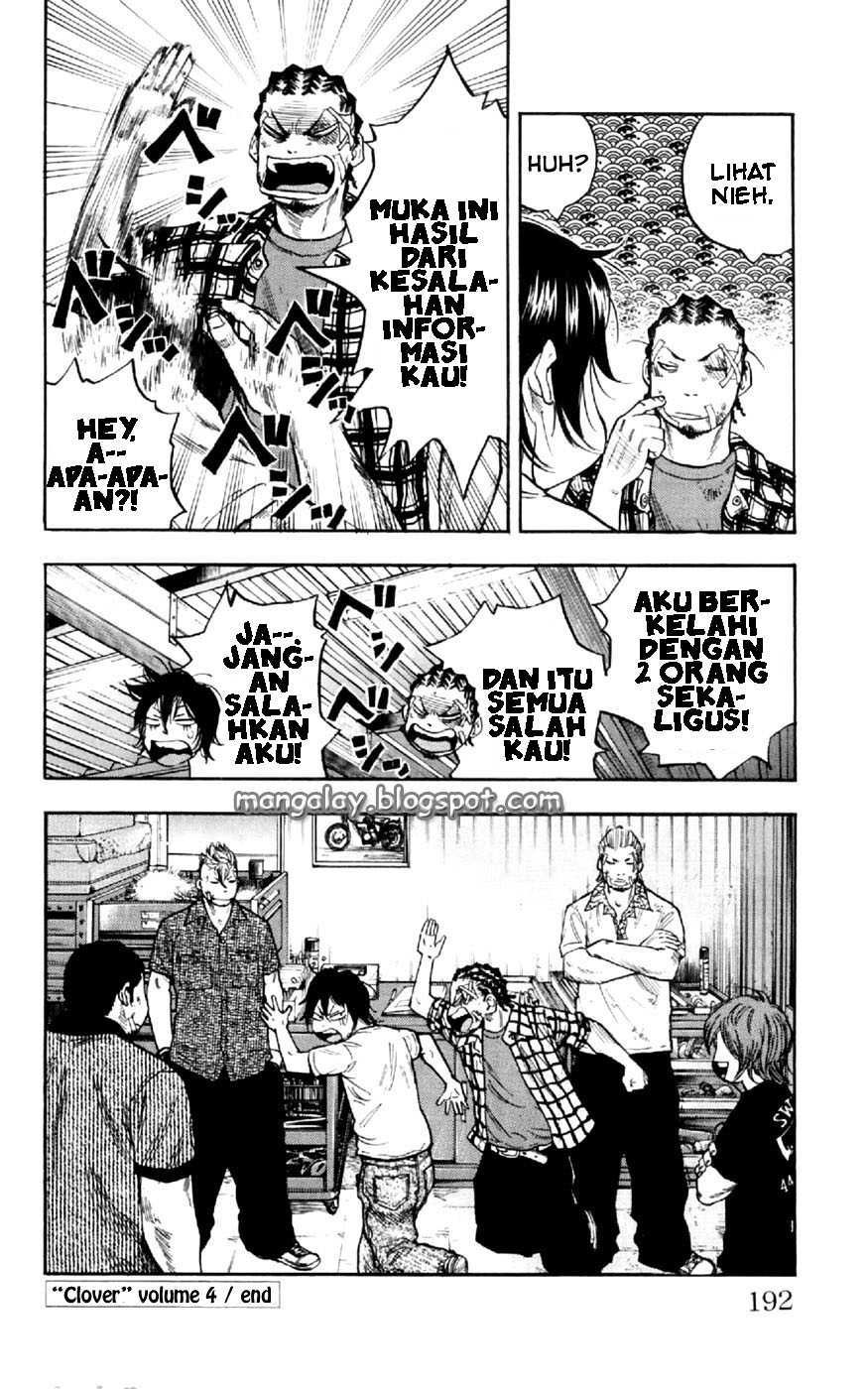 Clover (Tetsuhiro Hirakawa) chapter 34 halaman 22