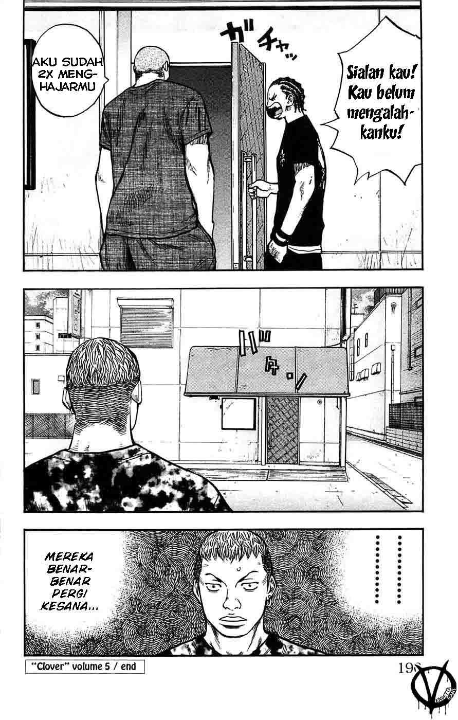 Clover (Tetsuhiro Hirakawa) chapter 43 halaman 21