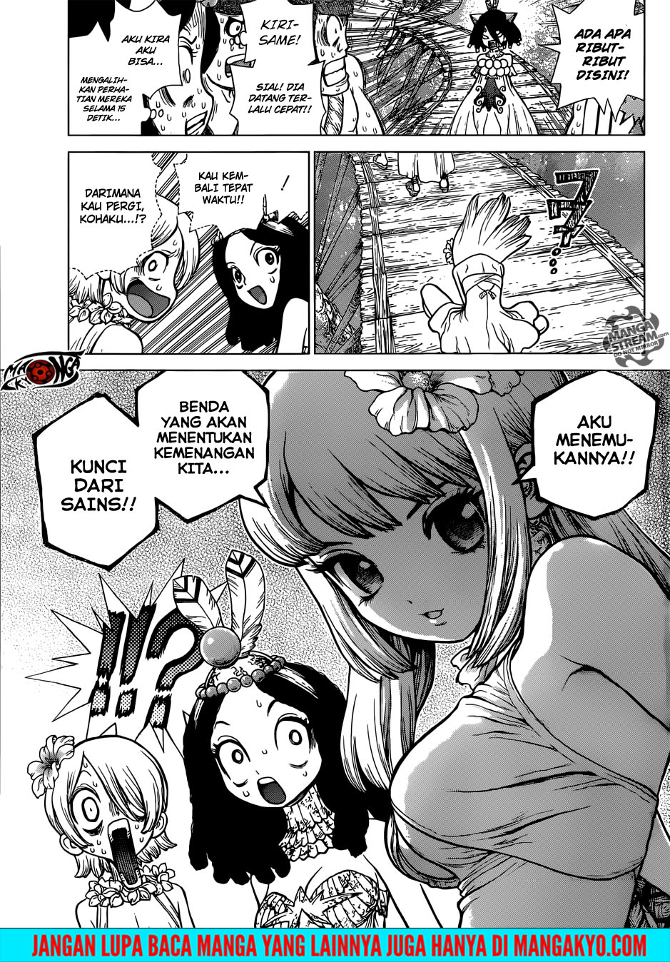 Dr. Stone chapter 112 halaman 16