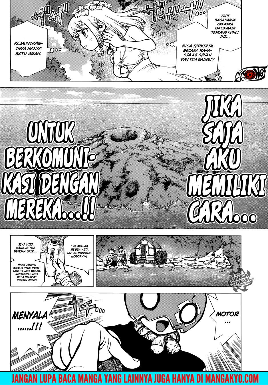 Dr. Stone chapter 112 halaman 17