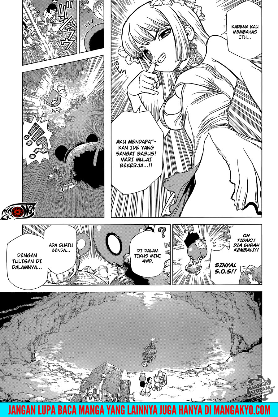 Dr. Stone chapter 113 halaman 9