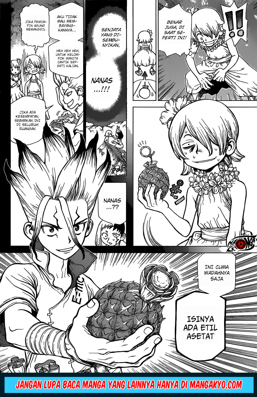 Dr. Stone chapter 120 halaman 4