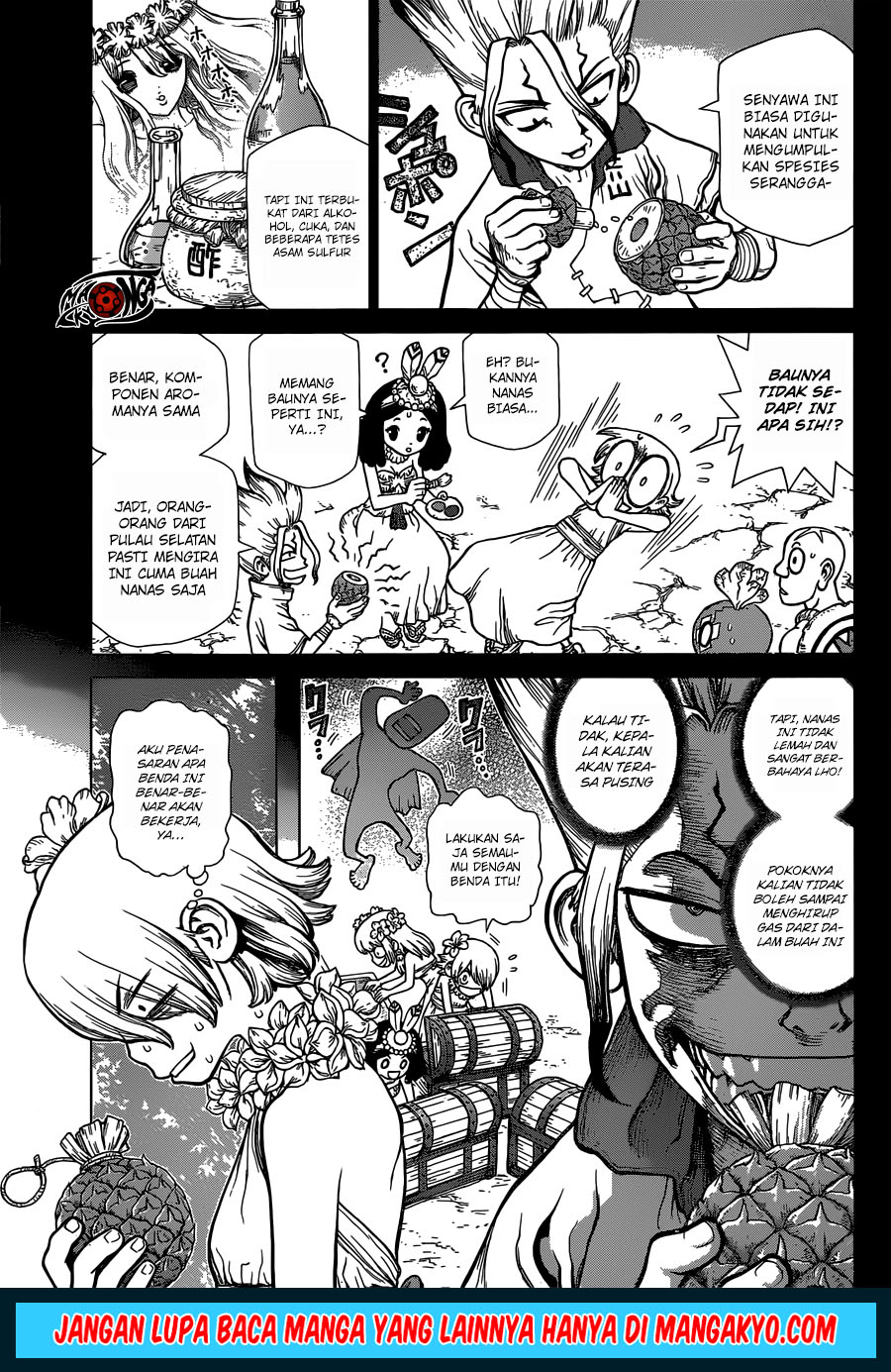 Dr. Stone chapter 120 halaman 5