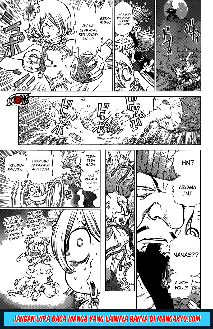 Dr. Stone chapter 120 halaman 14