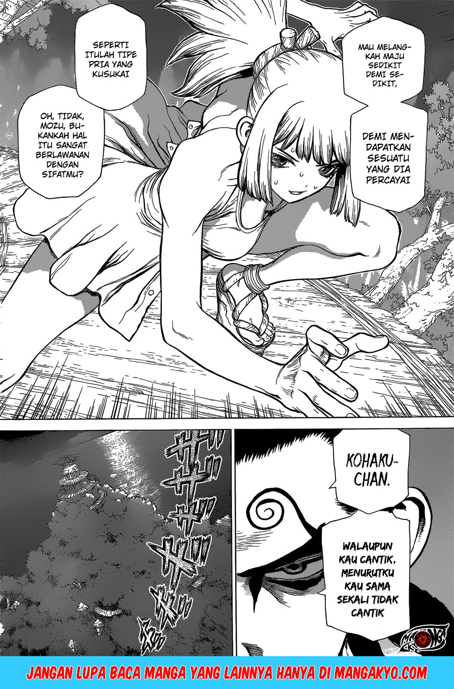 Dr. Stone chapter 121 halaman 4