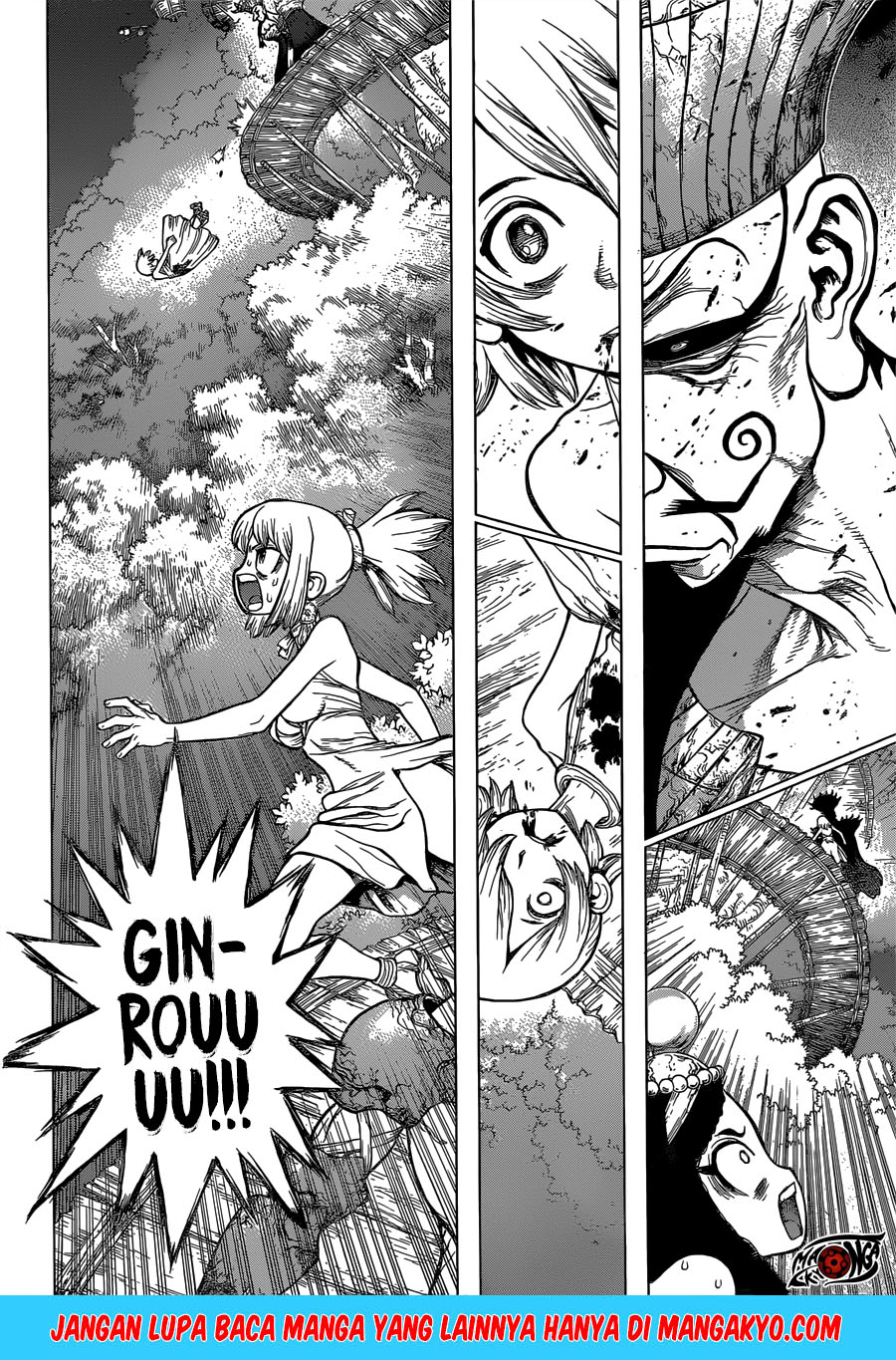 Dr. Stone chapter 121 halaman 8