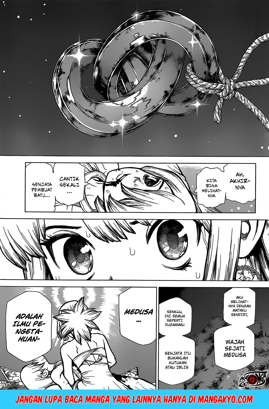 Dr. Stone chapter 121 halaman 15