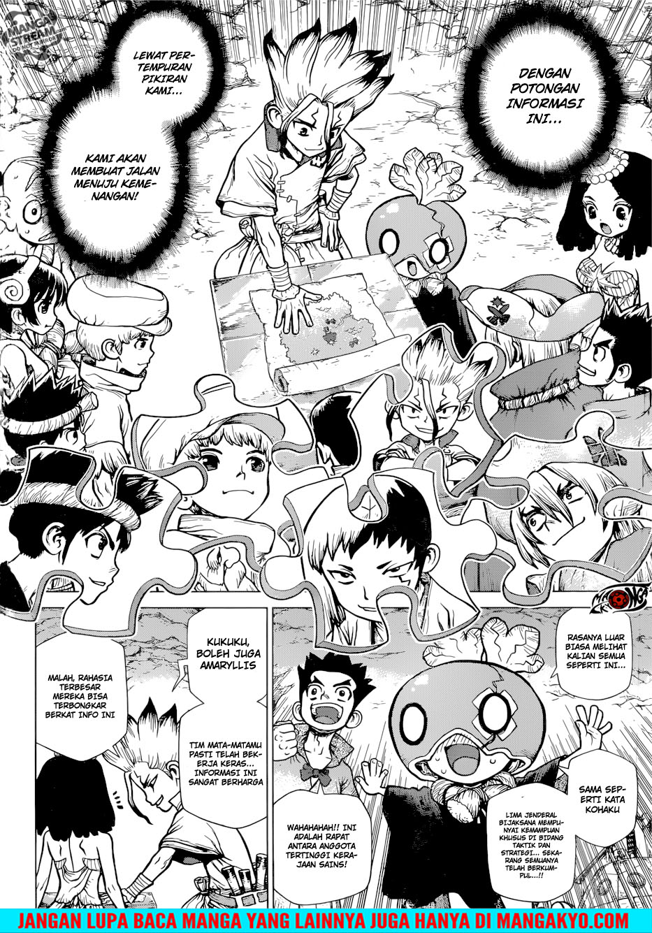 Dr. Stone chapter 122 halaman 8