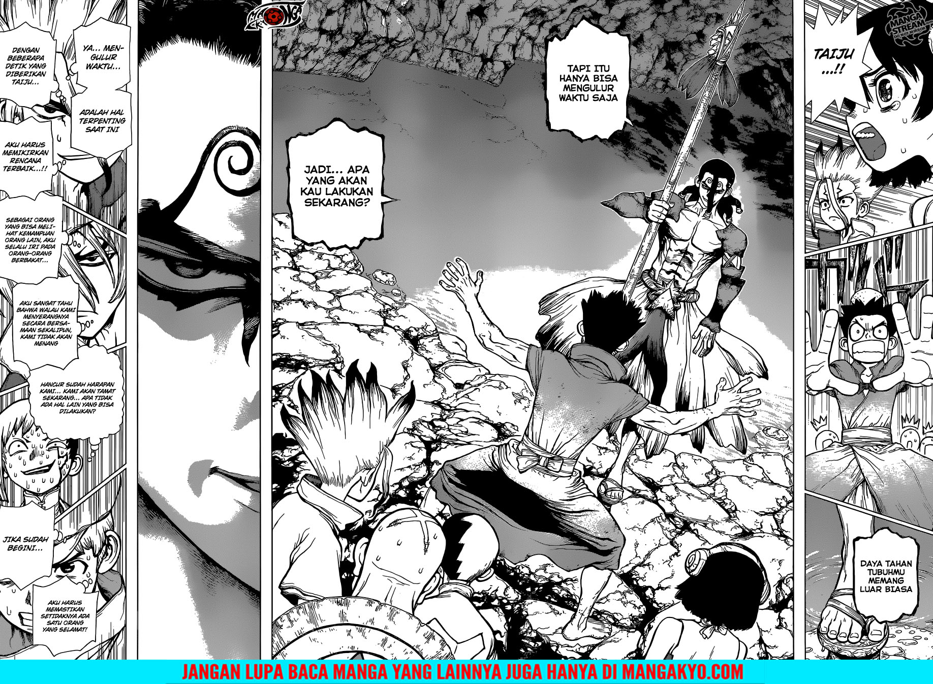 Dr. Stone chapter 122 halaman 14