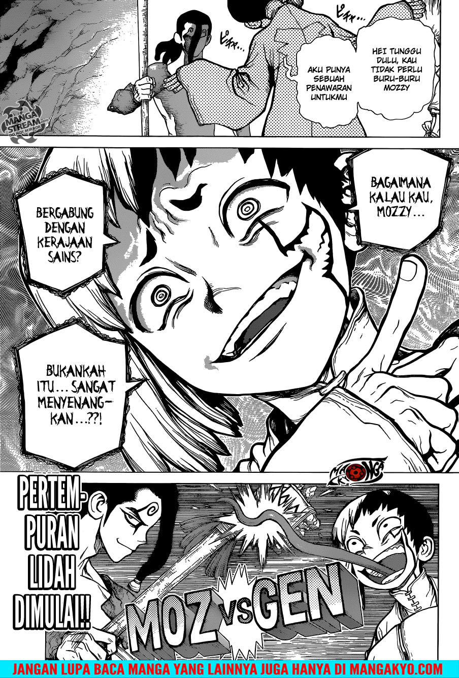 Dr. Stone chapter 122 halaman 18