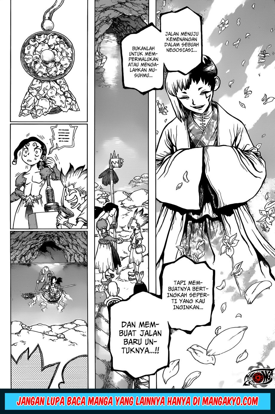 Dr. Stone chapter 123 halaman 14