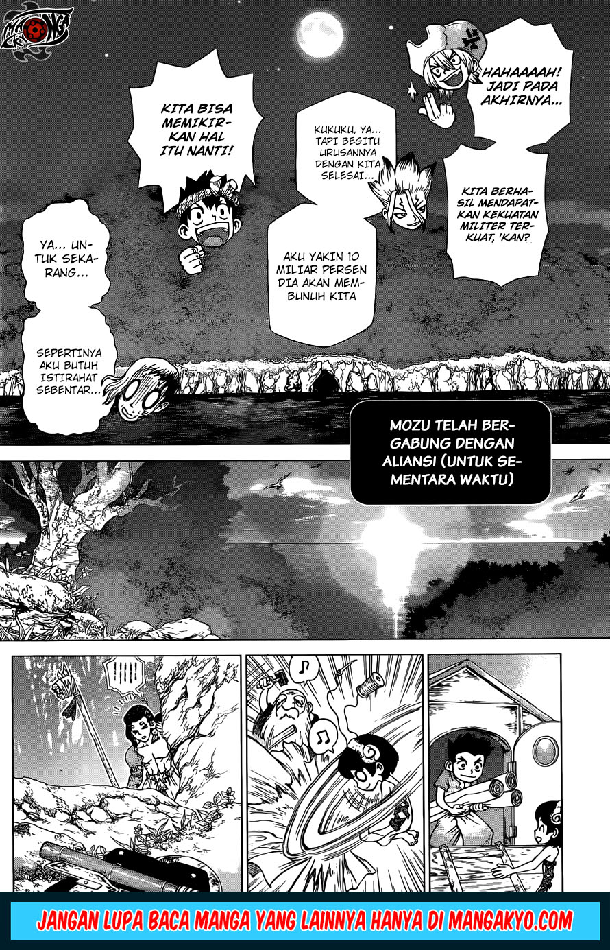 Dr. Stone chapter 123 halaman 16