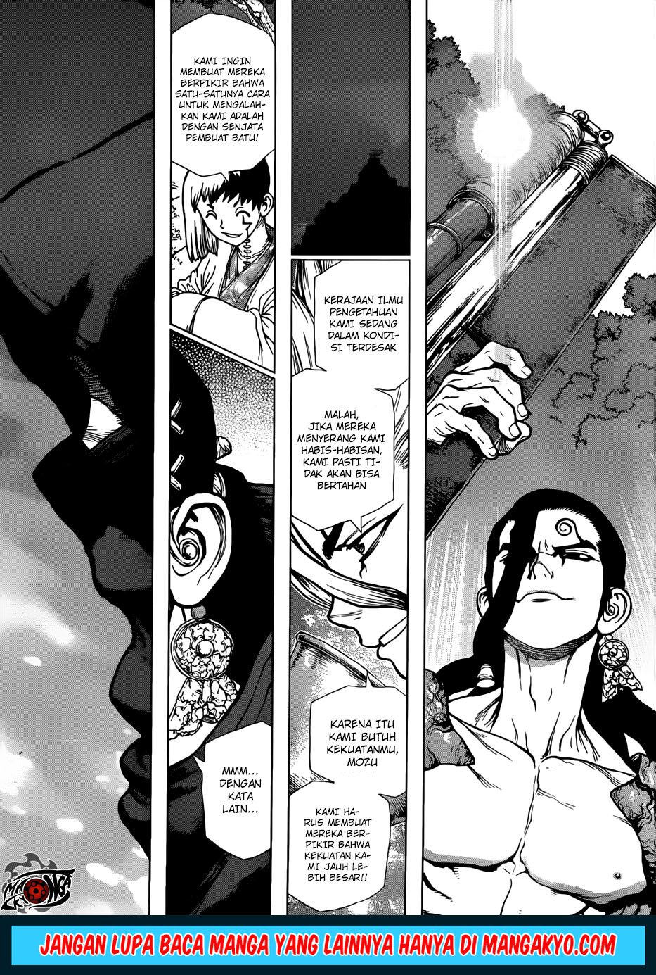 Dr. Stone chapter 123 halaman 17