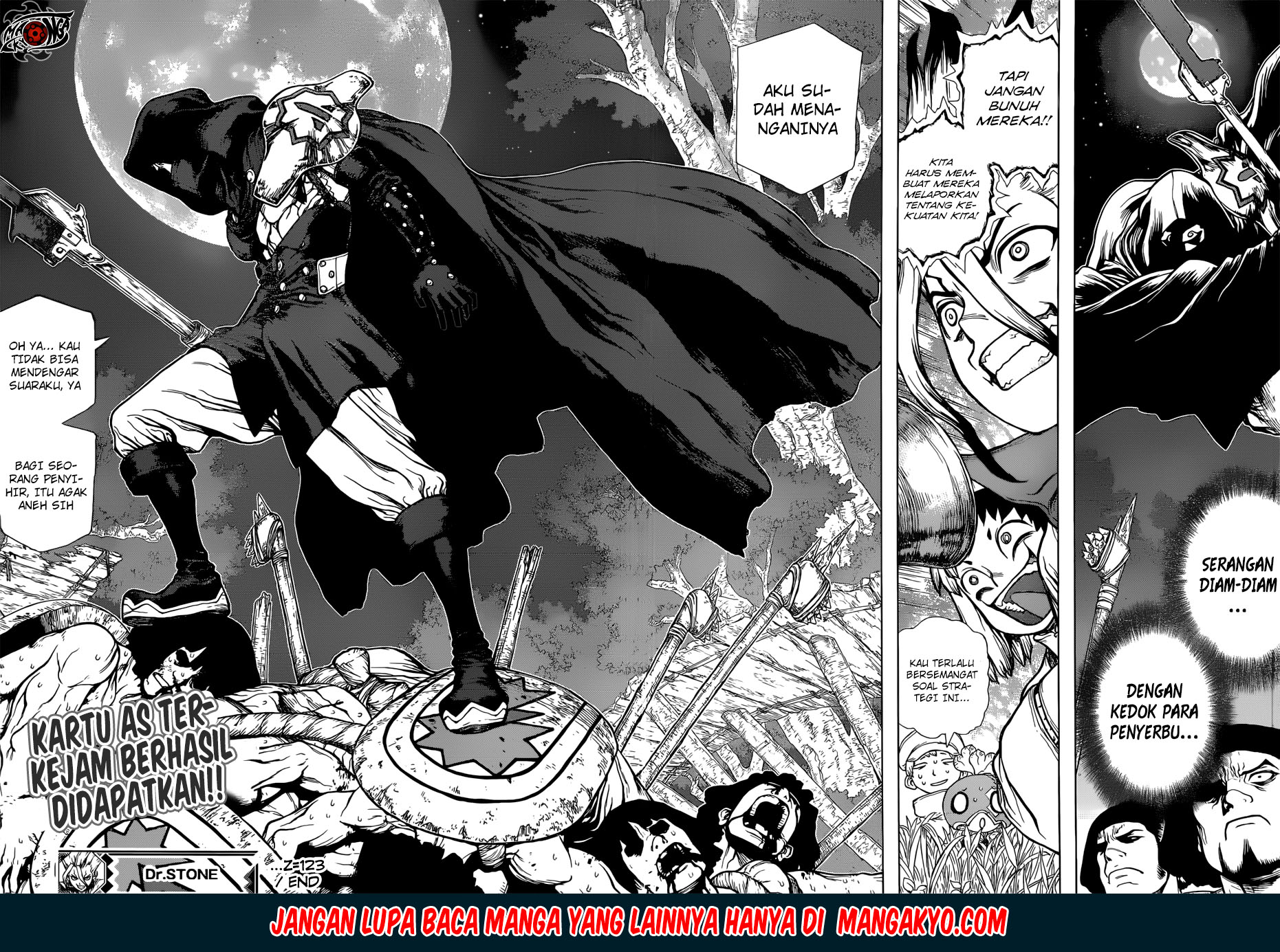 Dr. Stone chapter 123 halaman 18