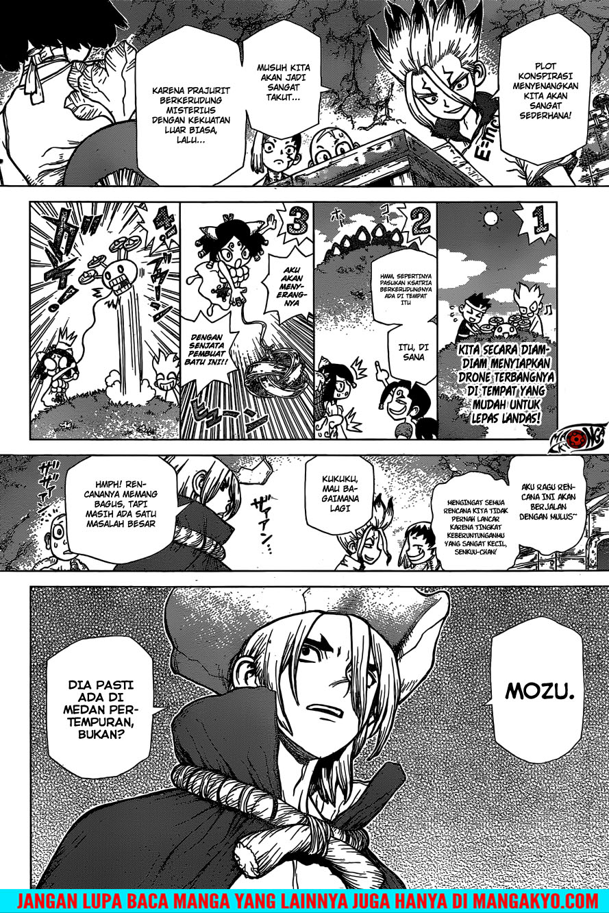Dr. Stone chapter 124 halaman 4