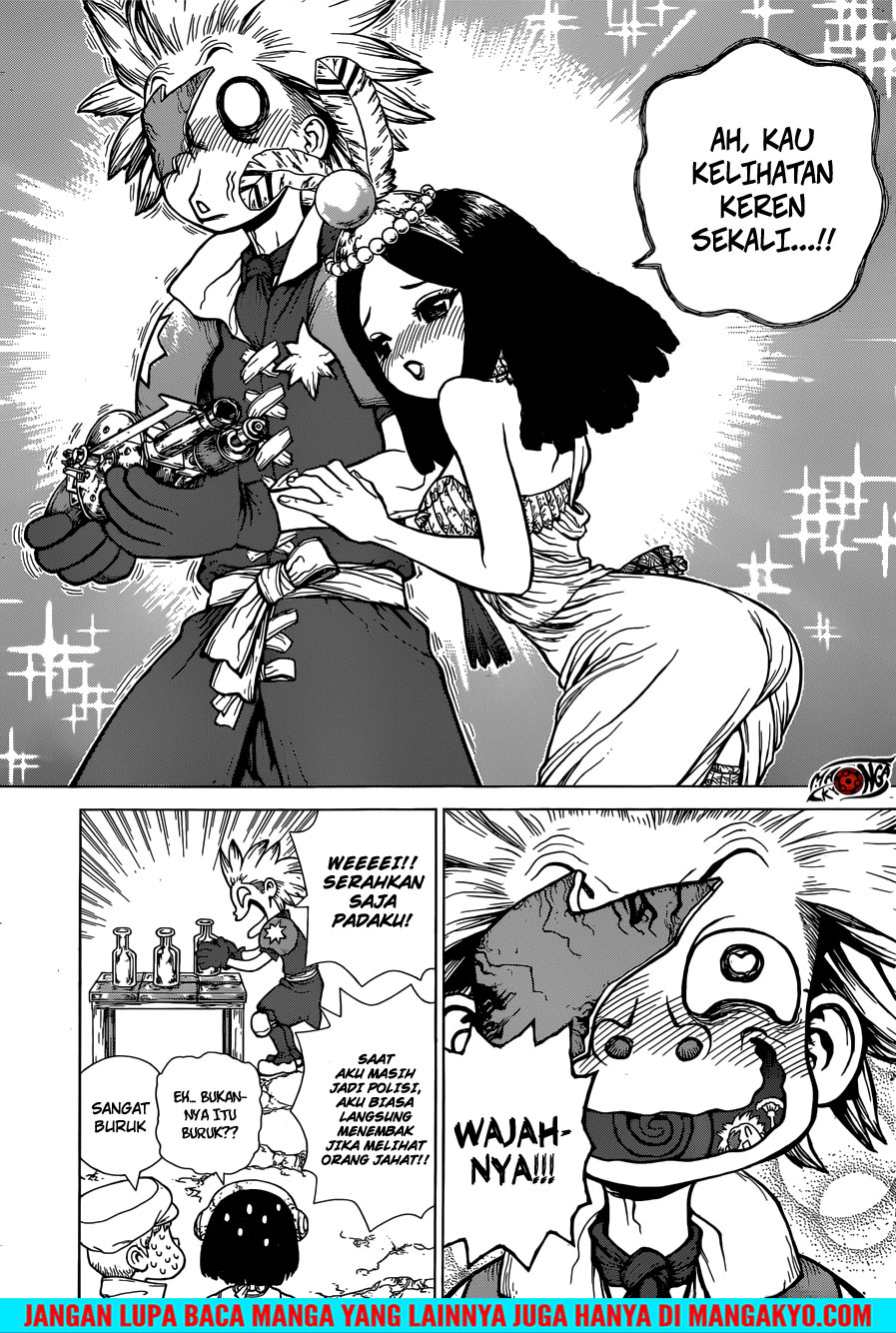 Dr. Stone chapter 124 halaman 15
