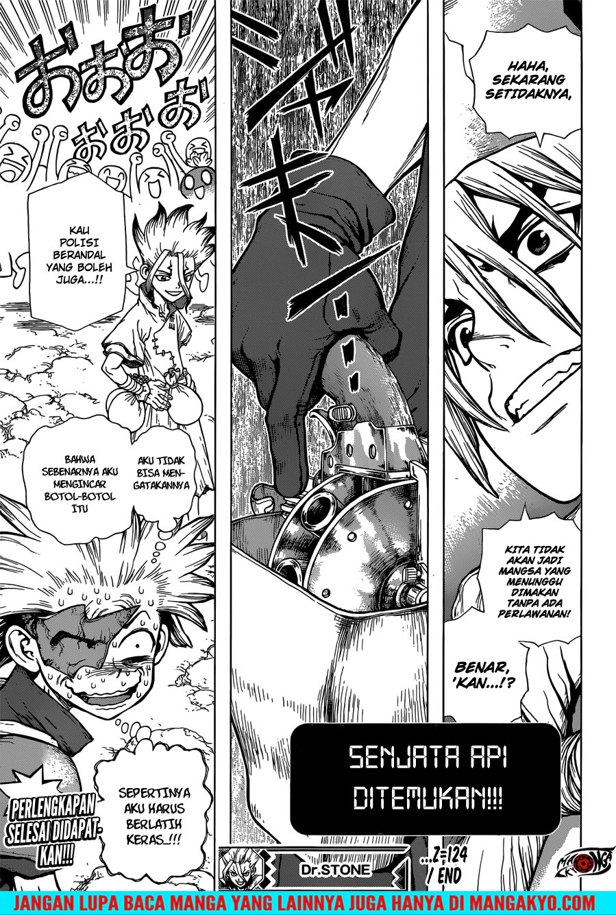 Dr. Stone chapter 124 halaman 18