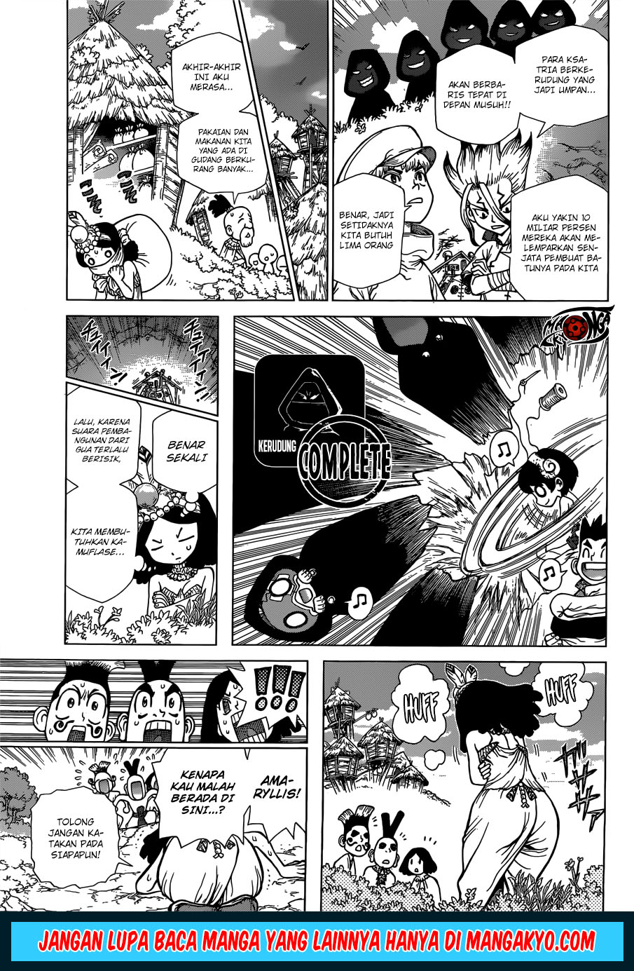 Dr. Stone chapter 125 halaman 4